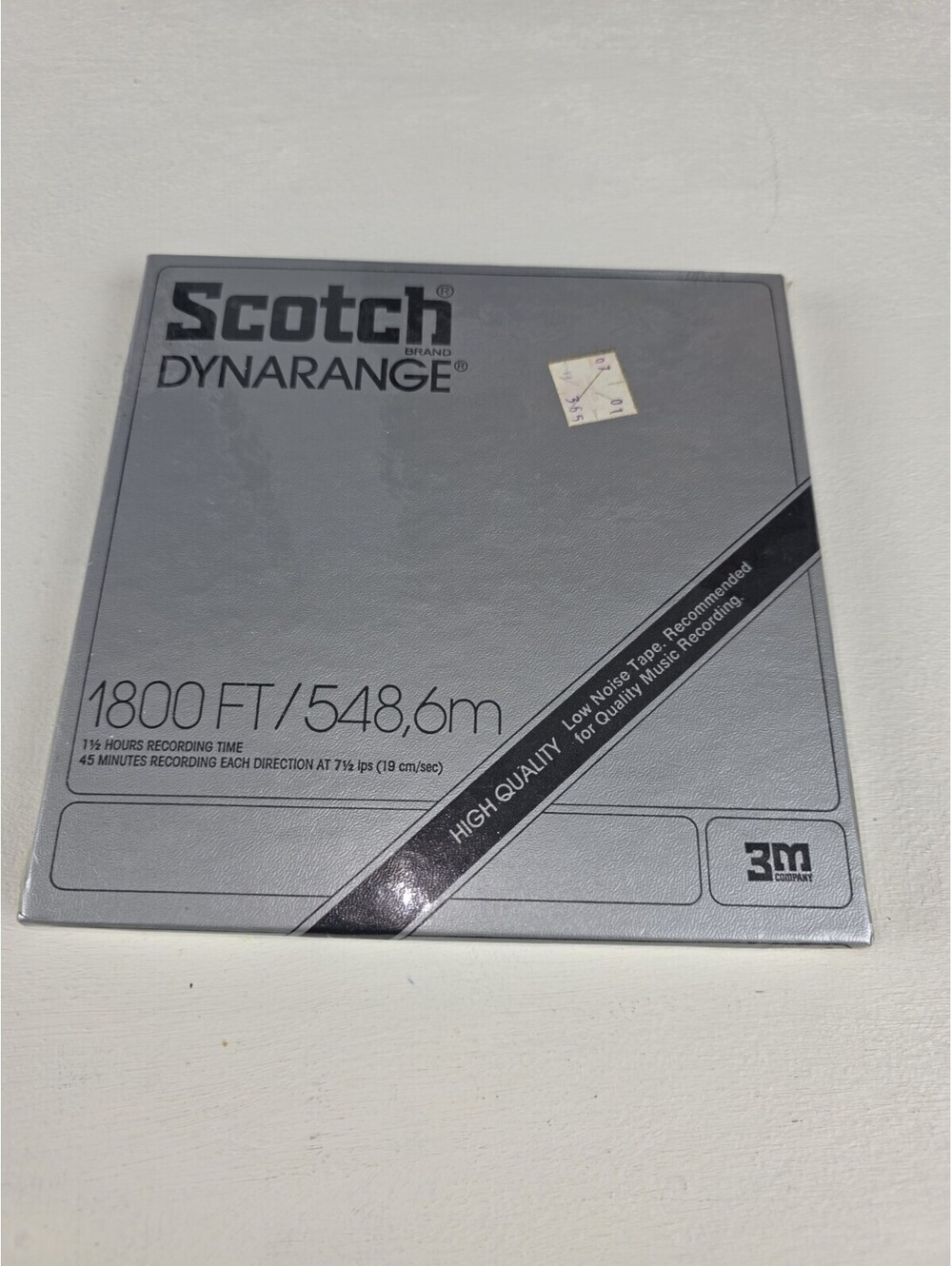Scotch Dynarange Recording Tape 1800 Ft Reel-to-Reel  NEW SEALED